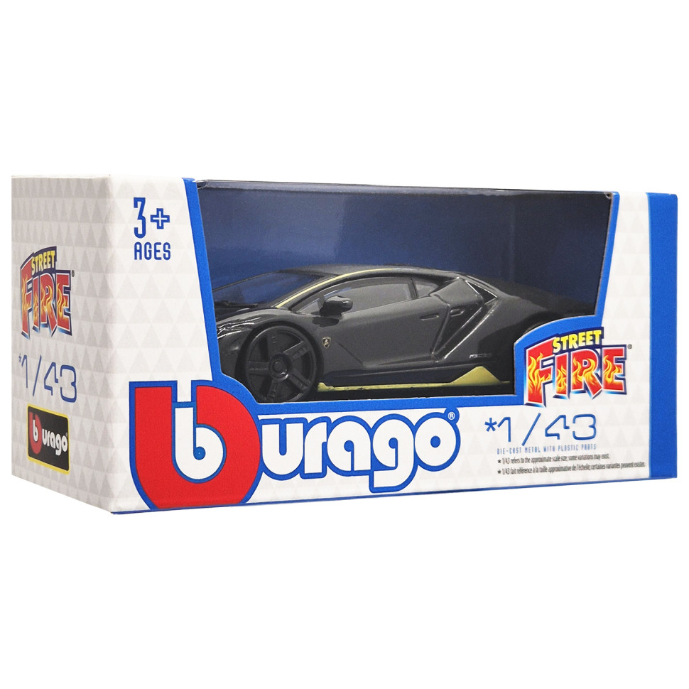 Колекційна автомодель Lamborghini Centenario 18-30010B-1 масштаб 1:43 — фото 2