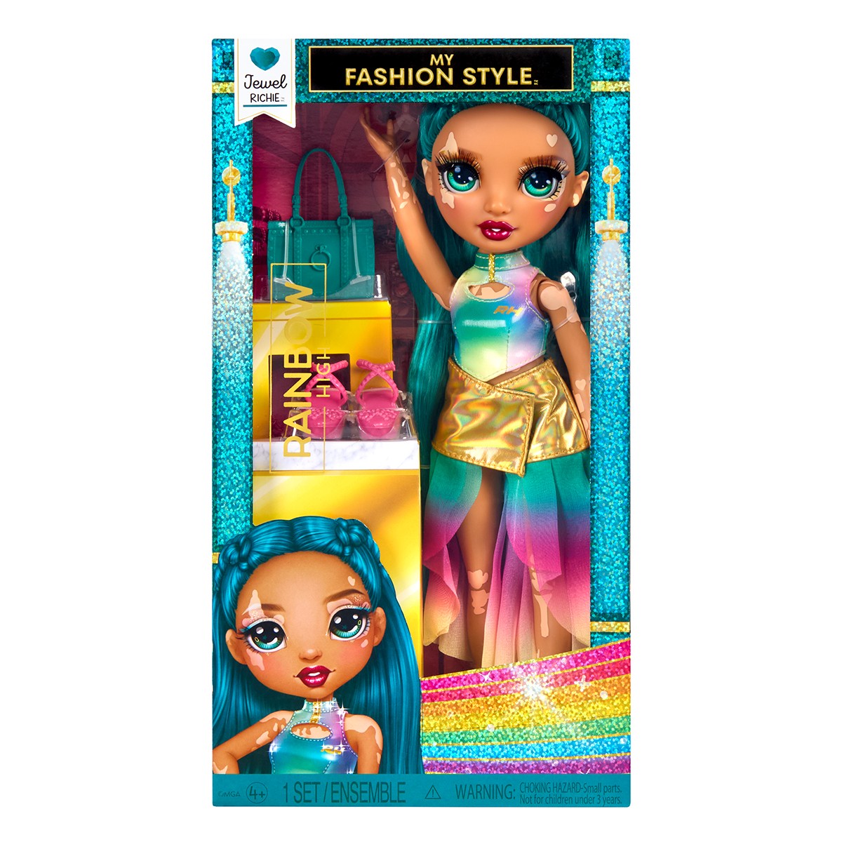 Лялька Rainbow High серії “My Fashion Style” — Джуел (з аксес.) — фото 6