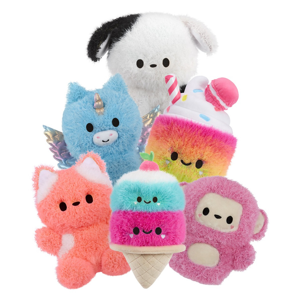 Дитяча м'яка іграшка-антистрес серії "Small Plush" Морозинка Fluffie Stuffiez 511779, 20 см — фото 8