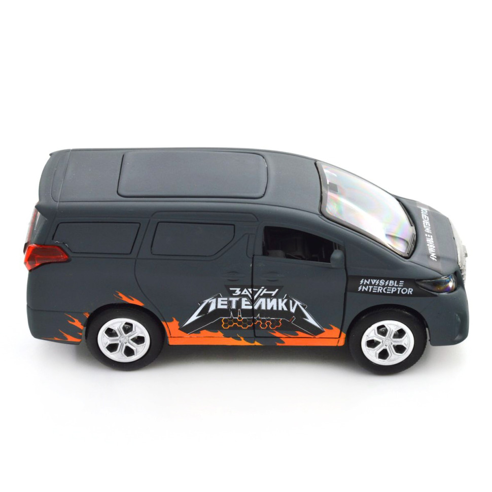 Автомодель серии "Шевроны Героев" Toyota Alphard "Отряд бабочек" TechnoDrive KM6011 — фото 2