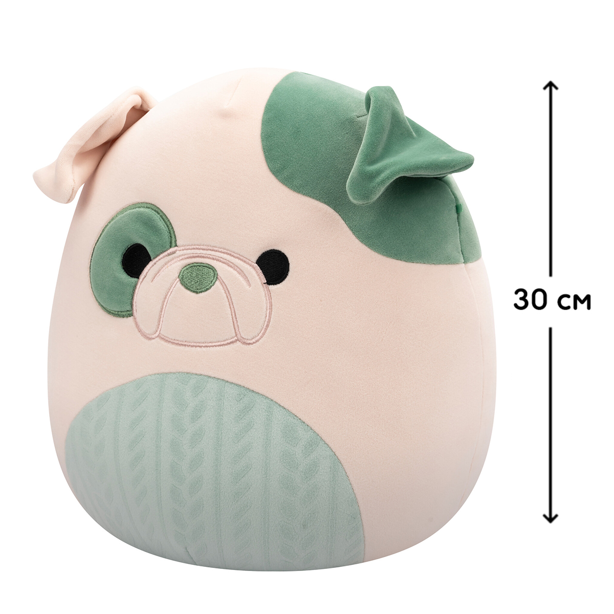 М'яка іграшка Squishmallows – Бульдог Августін (30 cm) — фото 2