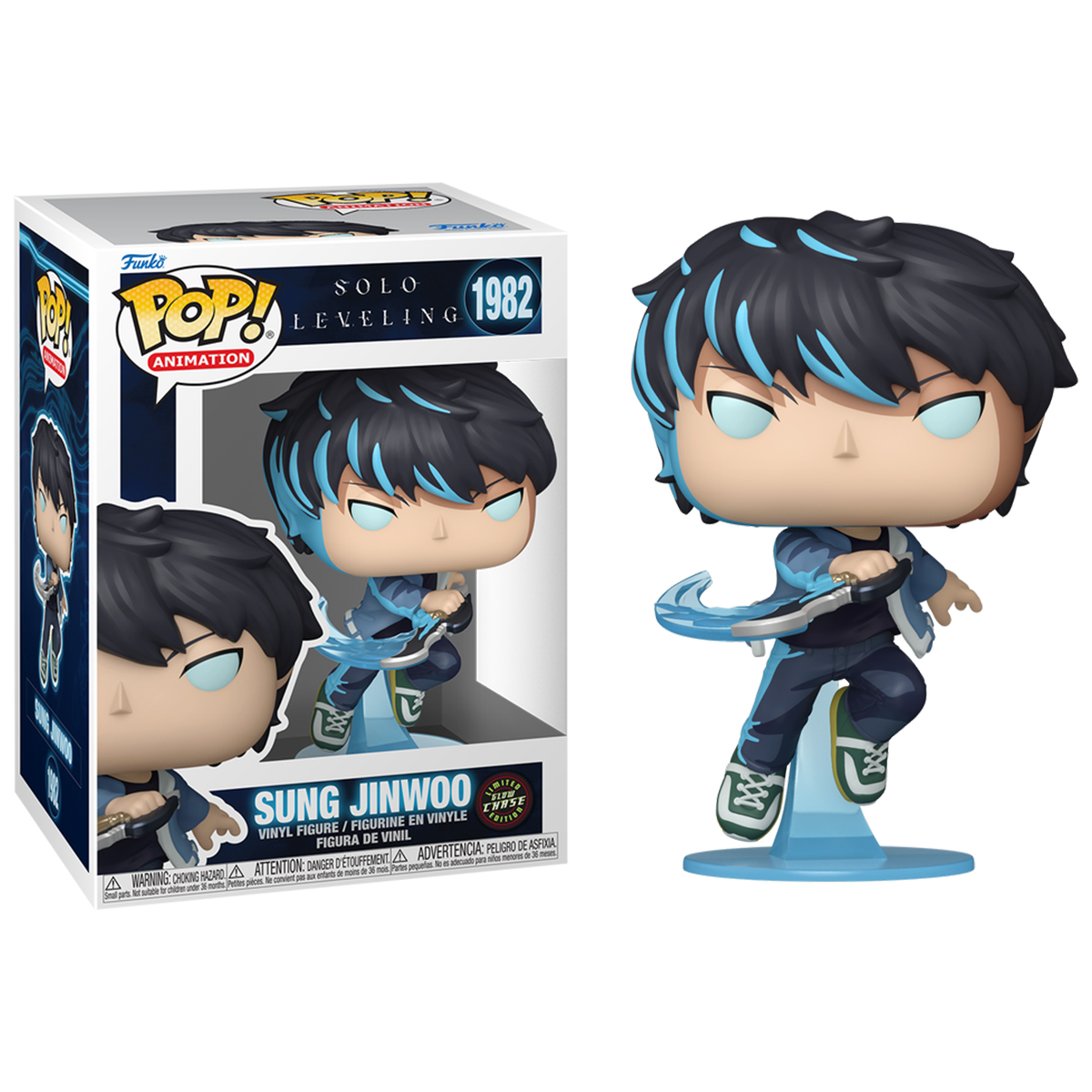 Ігрова фігурка Funko POP! серії "Solo Leveling" - Сонг Джіну (W/CH) — фото 4