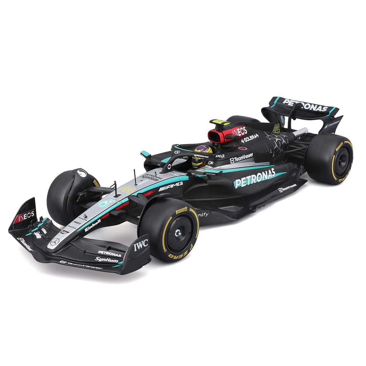 Авто-конструктор – Mercedes-AMG F1 W15 Petronas (2024) (1:24) — фото 4
