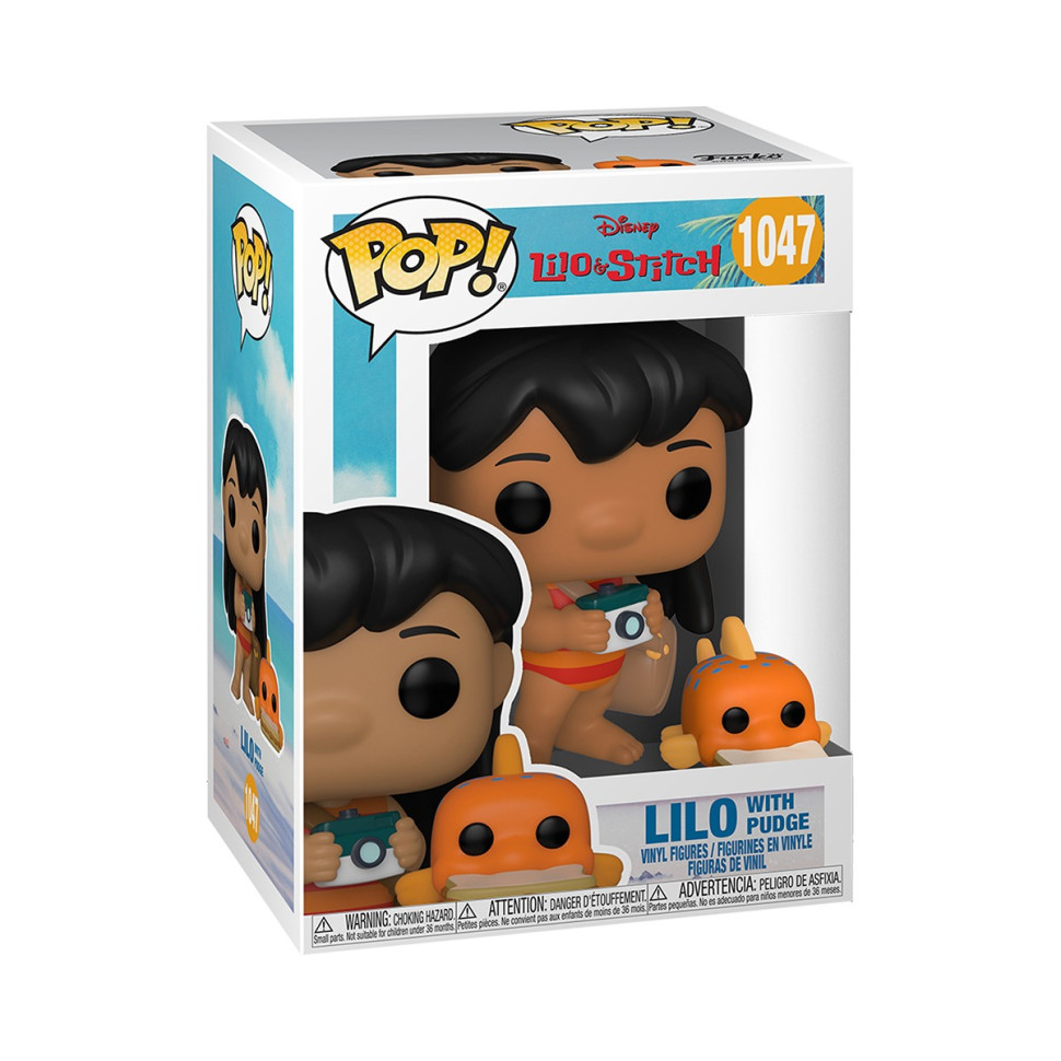 Игровая фигурка "Лило и Стич Лило с рыбкой" Funko POP! 55621 — фото 2