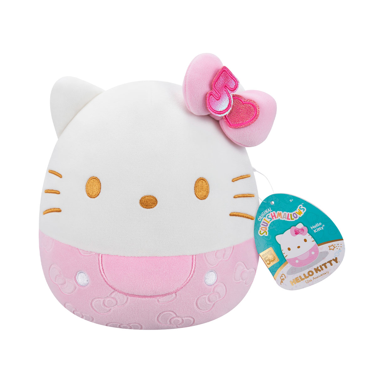 М'яка іграшка Squishmallows – Хелоу Кітті у Рожевому (20 cm) — фото 7