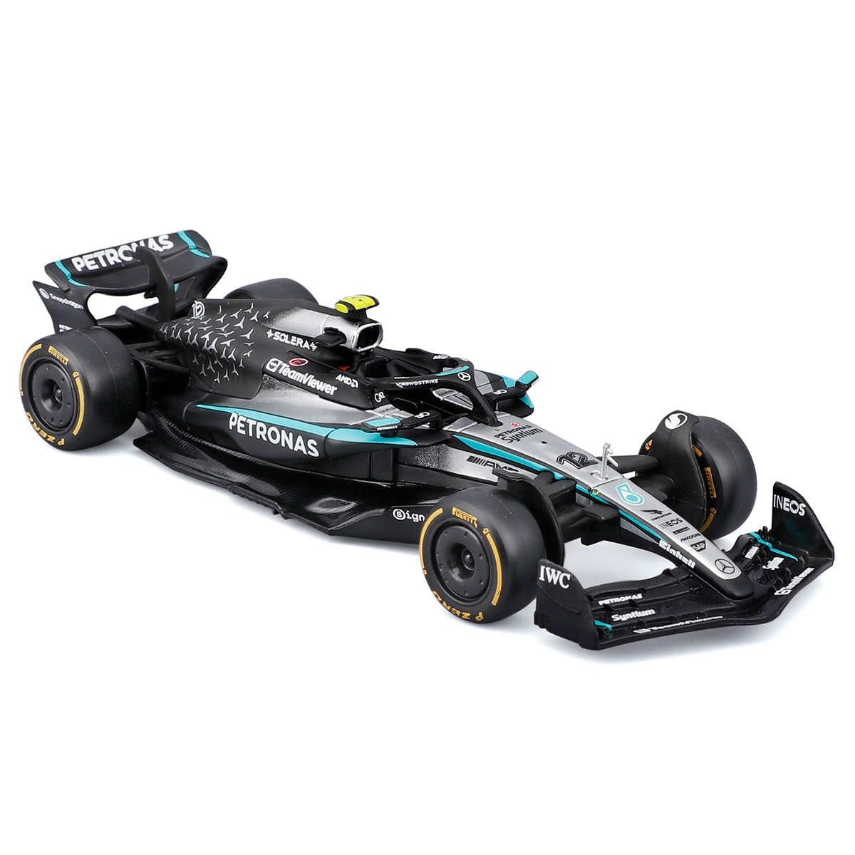 Автомодель – Mercedes-AMG F1 W16 Petronas (2025) (1:43) — фото 9