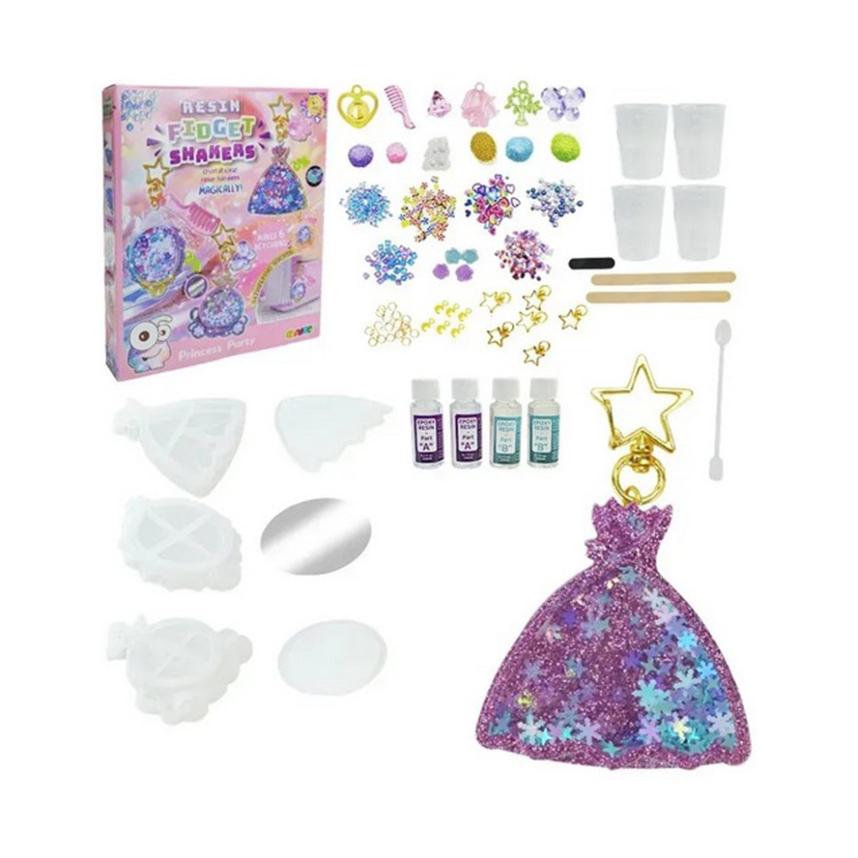 Детский набор для творчества "Princess Party" 9020E-8, 3 формы — фото 3