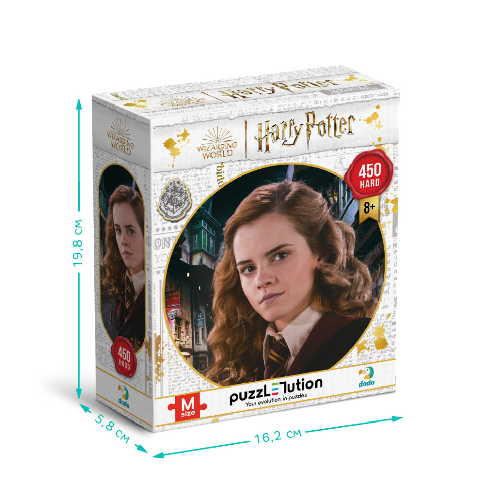 Пазл класичний Hard-M "Harry Potter. Портрет Герміони" 200577, 450 елементів — фото 3