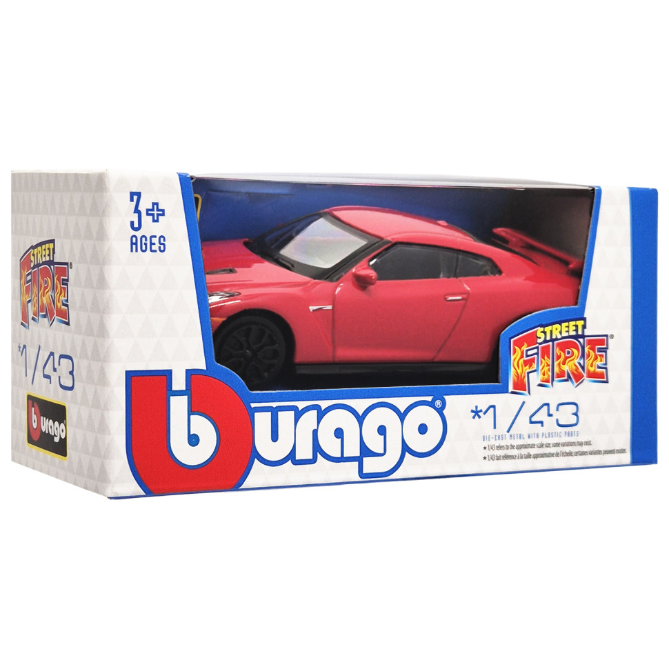 Колекційна автомодель Nissan GT-R 2017 18-30010B-7 масштаб 1:43 — фото 2