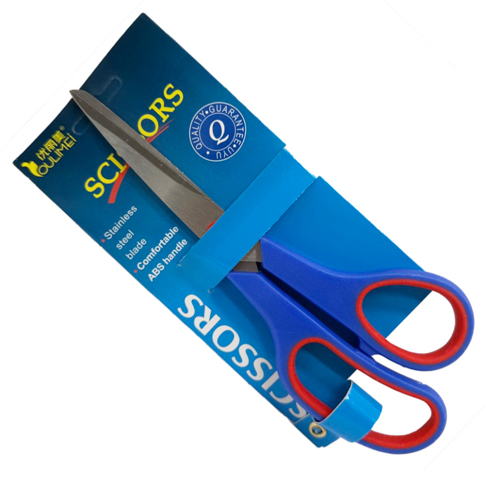 Дитячі ножиці канцелярські "Scissors" 64-7(Blue) 21см