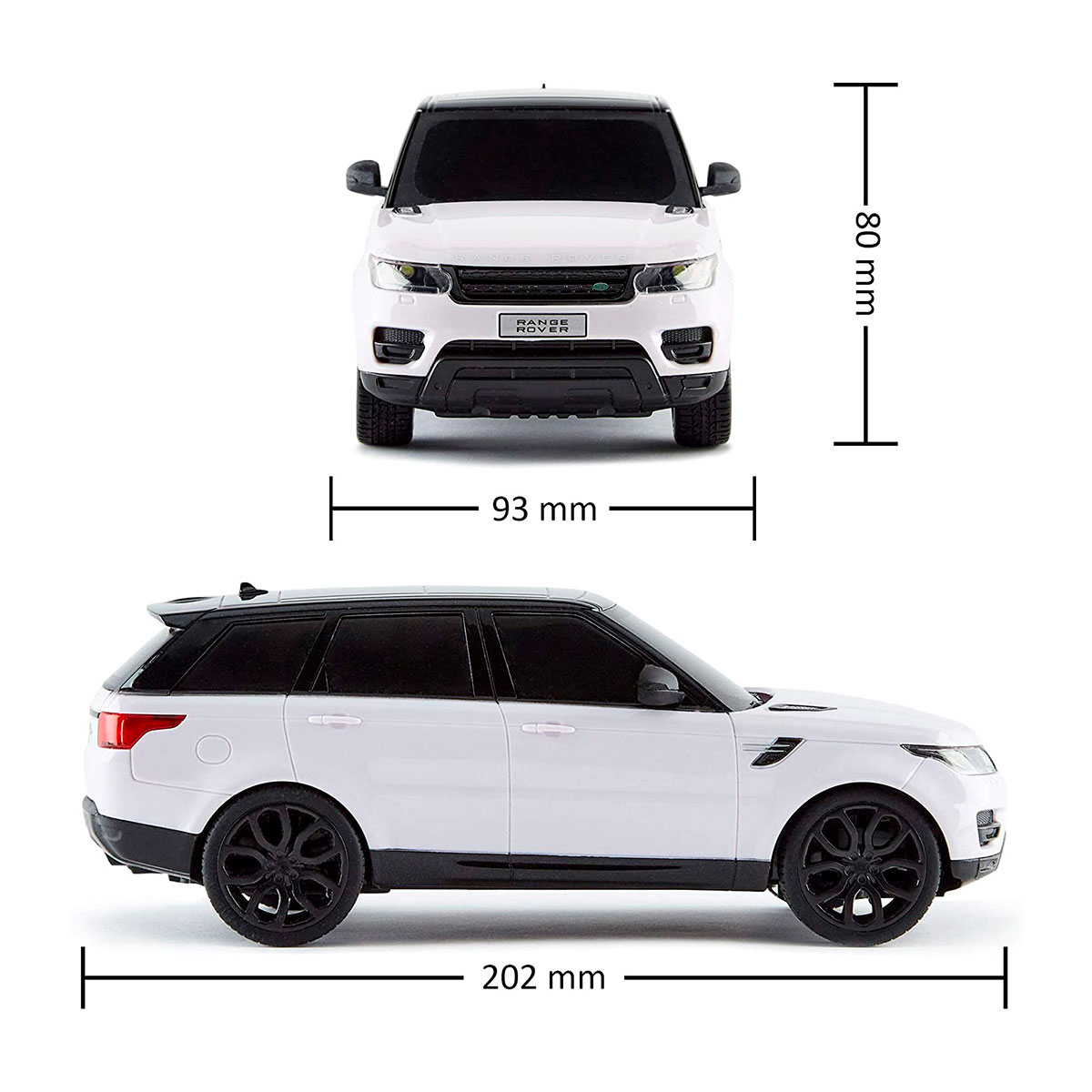 Автомобіль KS Drive на р/к - LAND Rover Range Rover Sport (1:24, 2.4Ghz, білий) — фото 7