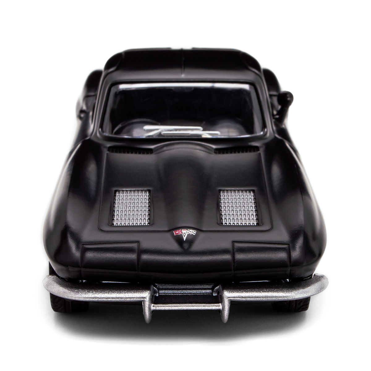 Автомодель - Chevrolet Corvette Split Window 1963 (матовий чорний) — фото 14