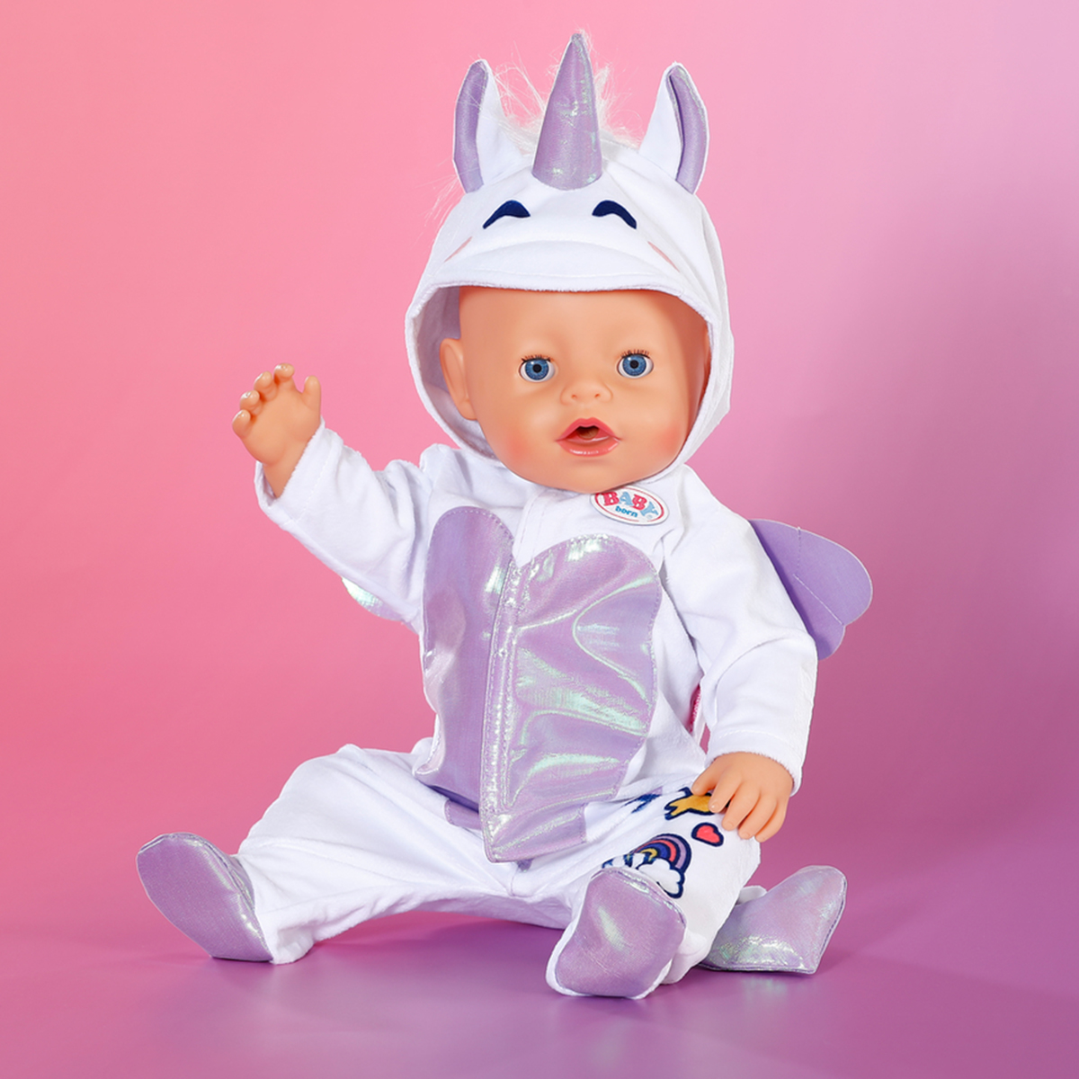 Одежда для куклы BABY born - Комбинезон Единорога (43 cm) — фото 5