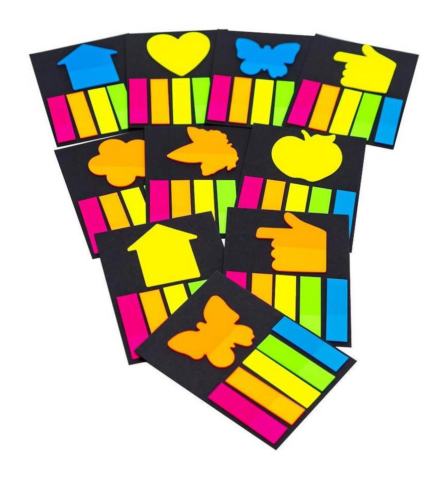 Закладка неонова "Stick Notes" COLOR-IT Р19-1 в асортименті — фото 3