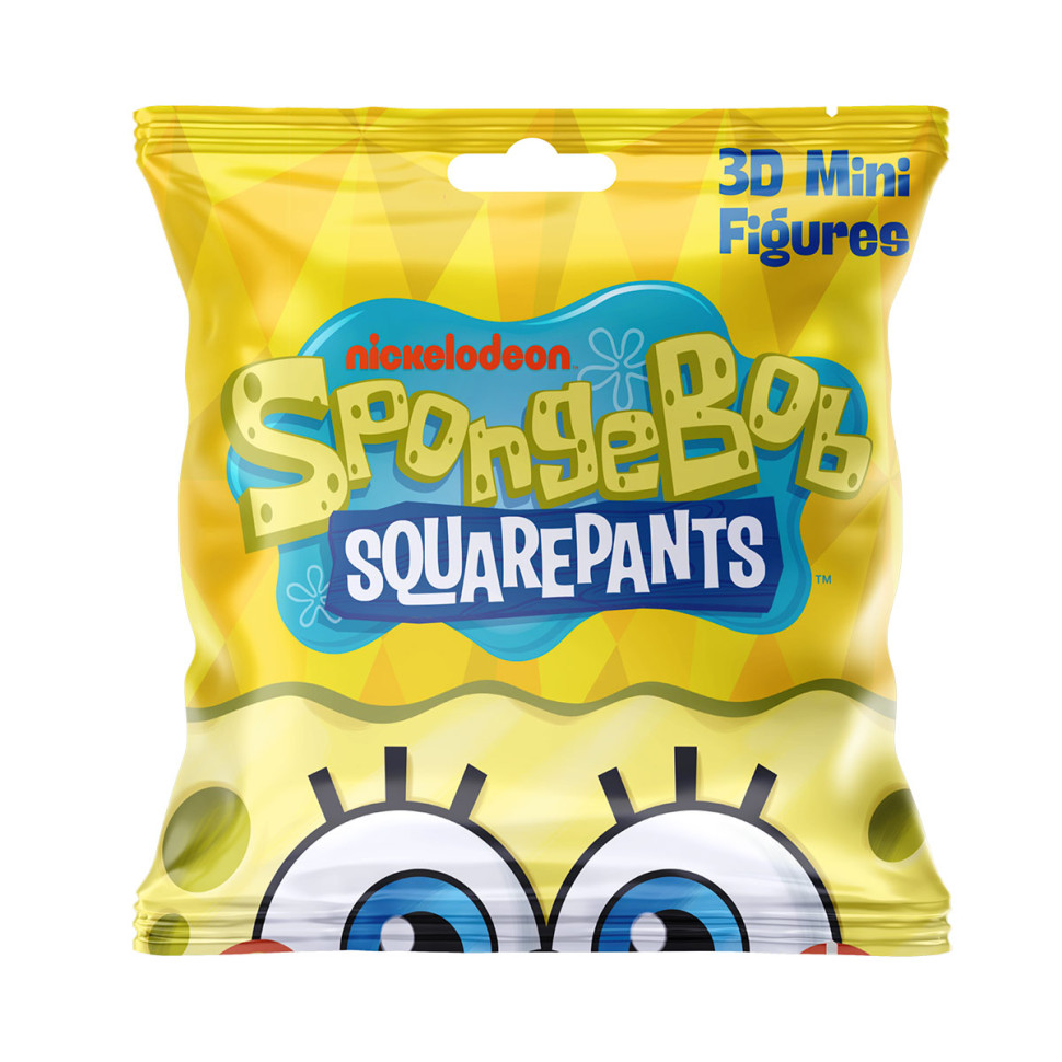 Колекційна фігурка-сюрприз "Губка Боб" Sponge Bob SB3D-2025