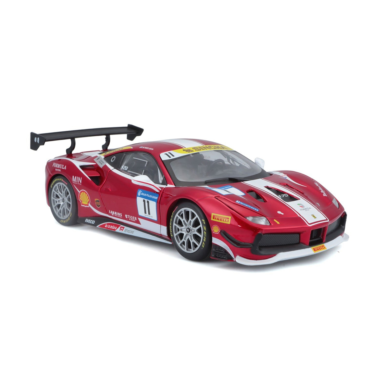 Автомодель - Ferrari 488 Challenge (1:24) — фото 8