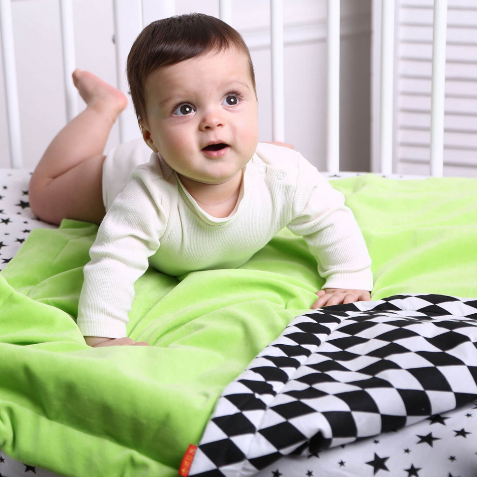 Дитячий постільний комплект Bed Set Newborn МС 110512-08 подушка + ковдру + простирадло — фото 11