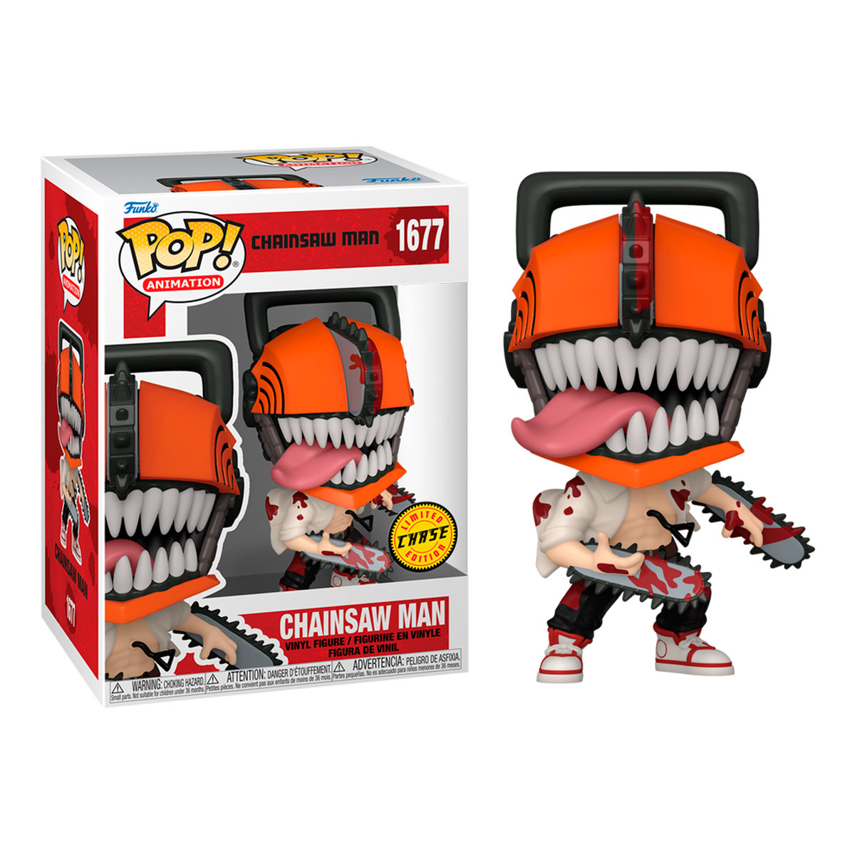 Игровая фигурка Funko POP! серии "Человек-бензопила" - Человек-Бензопила w/CH(BD) — фото 4