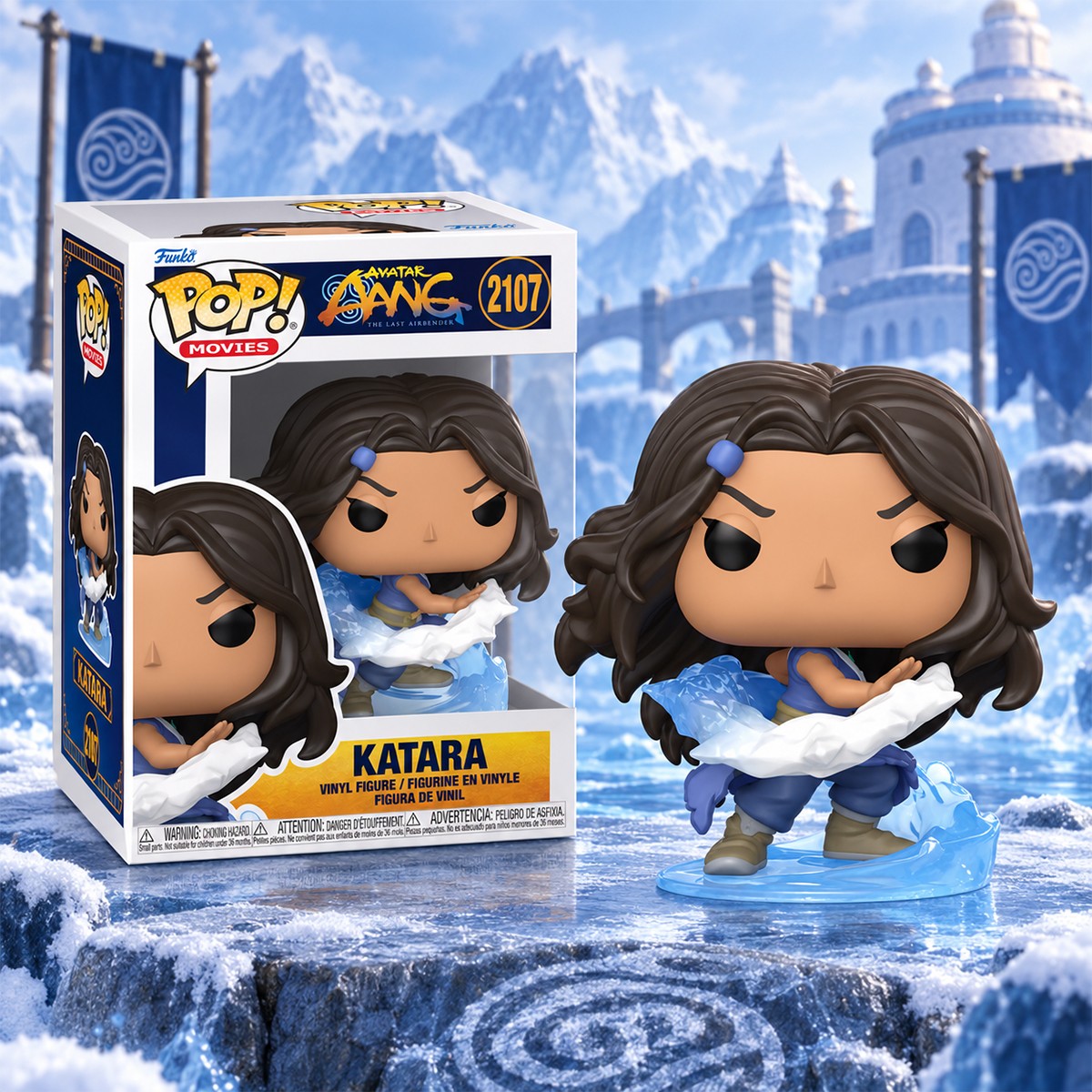 Игровая фигурка Funko POP! серии "Аватар: Последний защитник" - Катара — фото 3