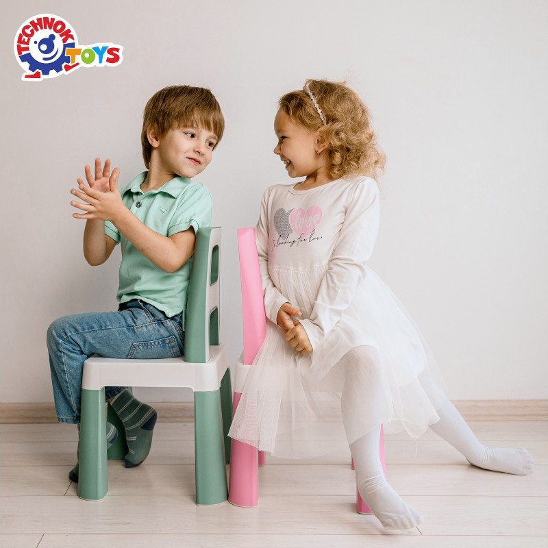Дитячий стілець "Kids Chair" 0181TXK зелений, до 75 кг — фото 11