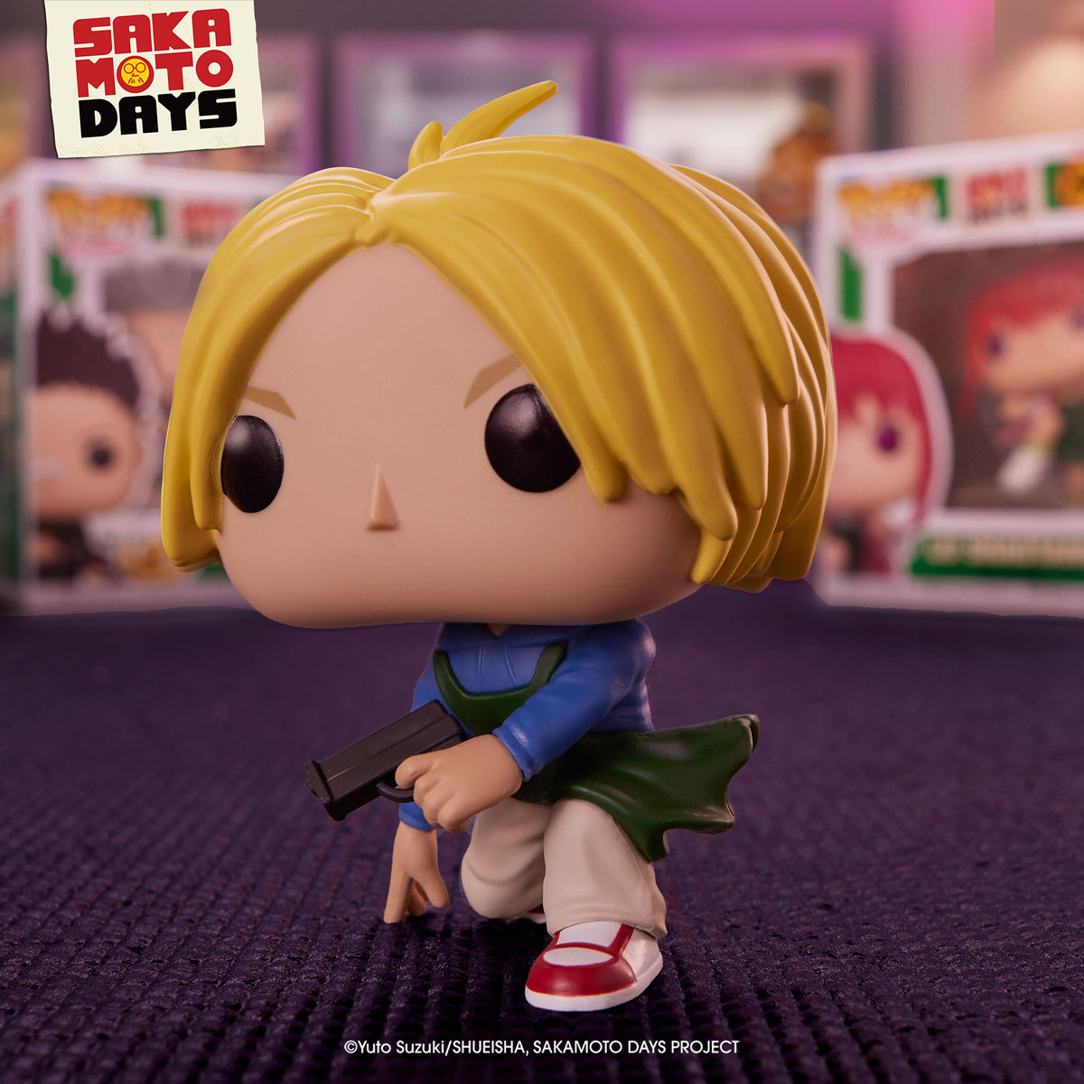 Ігрова фігурка Funko POP! серії "Дні Сакамото" - Шін Асакура — фото 3