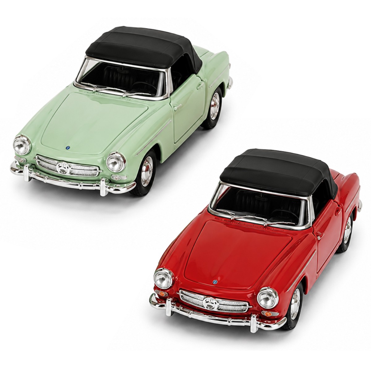 Автомодель – 1955 Mercedes-BENZ 190 SL (зелений, червоний)