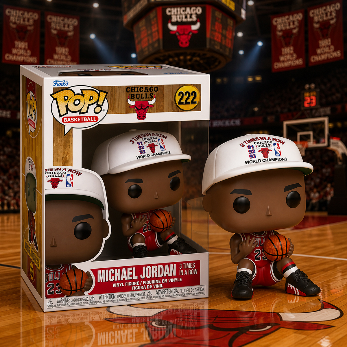 Ігрова фігурка Funko POP! серії "NBA: Bulls" - Майкл Джордан (Пам'ятний Момент) — фото 3