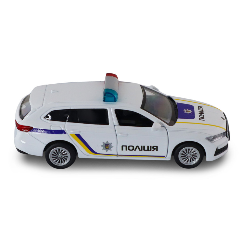 Дитяча автомодель "Skoda superb поліція" TechnoDrive 250947 масштаб 1:43 — фото 6