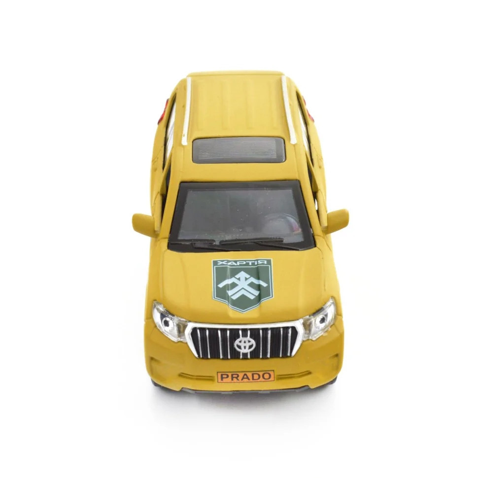 Автомодель серии "Шевроны Героев" Toyota Prado "Хартия" TechnoDrive KM6188 — фото 8