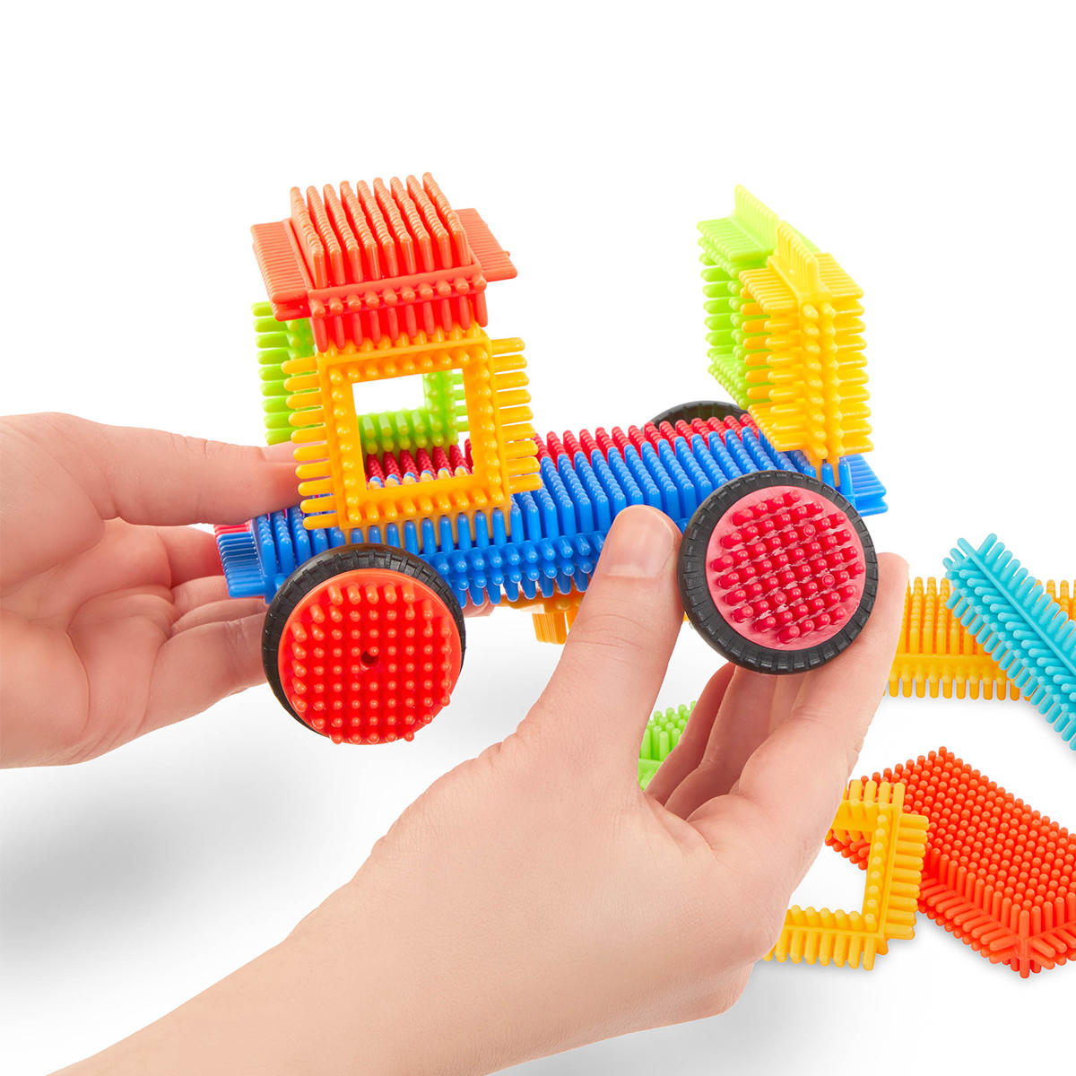 Конструктор серії Bristle Blocks - Будівельник (36 деталей, у коробці) — фото 5
