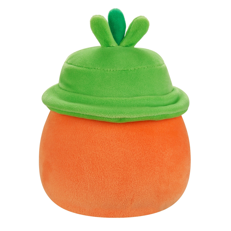 Дитяча м'яка іграшка Морквина Кароліна в капелюсі Squishmallows SQER01214, 19 см — фото 2