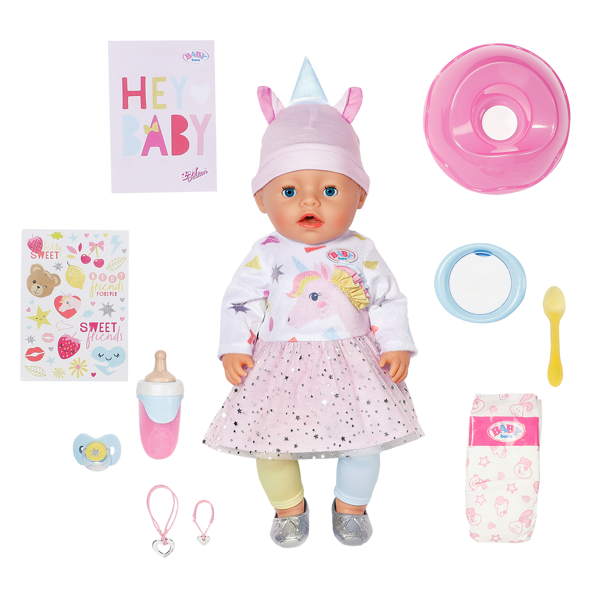 Кукла BABY born – Эмма-Единорог (43 см, с аксесс.) — фото 3