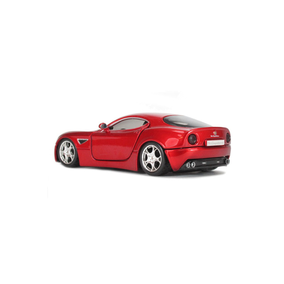 Дитяча автомодель ALFA 8C COMPETIZIONE Bburago 18-43004 червоний металік, 1:32 — фото 5