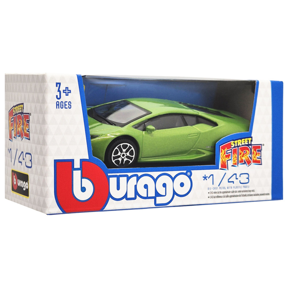 Колекційна автомодель Lamborghini Huracan LP 610-4 18-30010B-13 масштаб 1:43 — фото 2