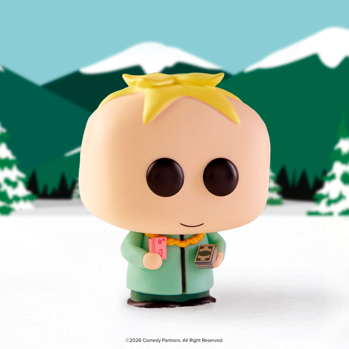Ігрова фігурка Funko POP! серії "Південний парк" - Баттерс Стотч (Компанія Поцілунків) — фото 3