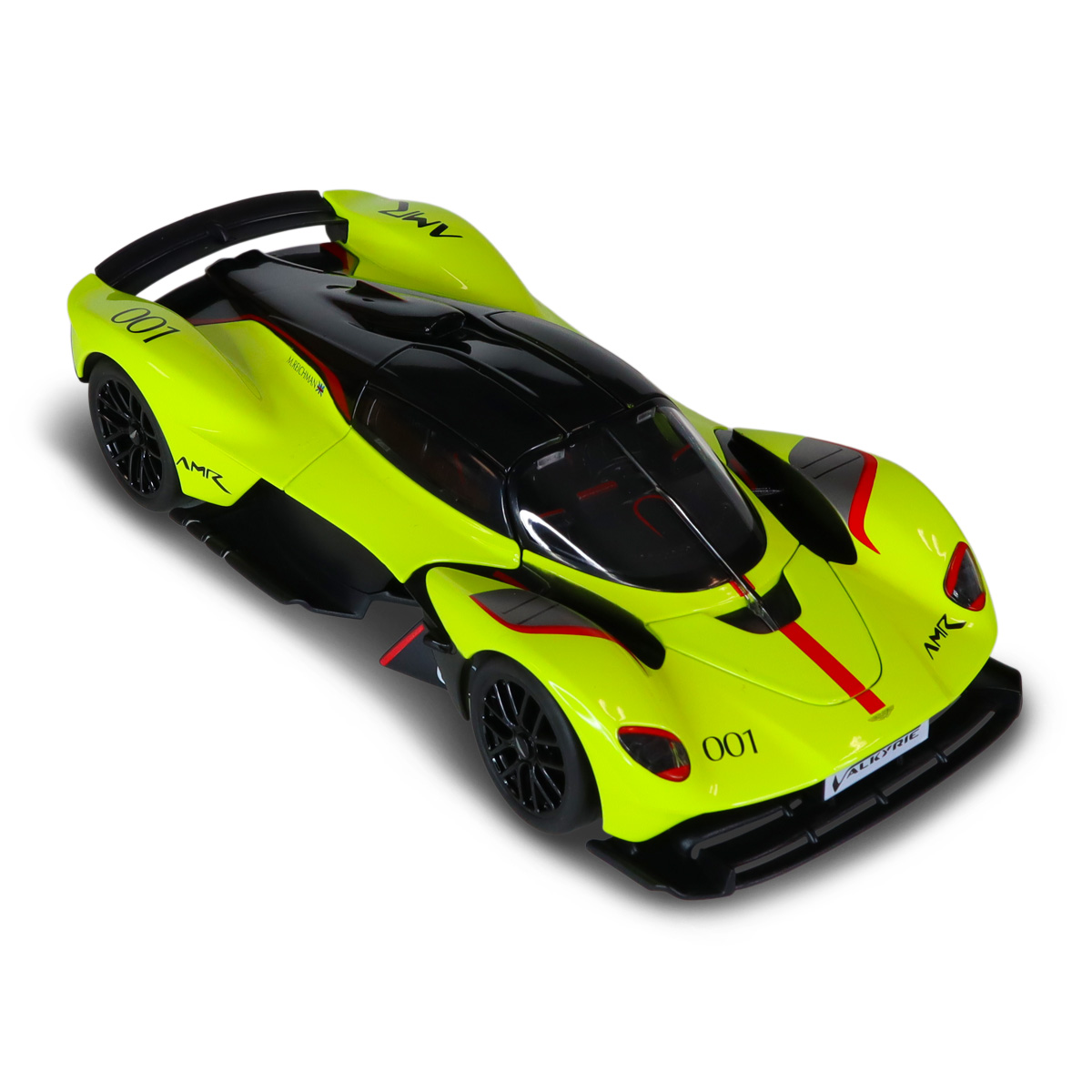 Автомодель - Aston Martin Valkyrie (жовтий, 1:18) — фото 14