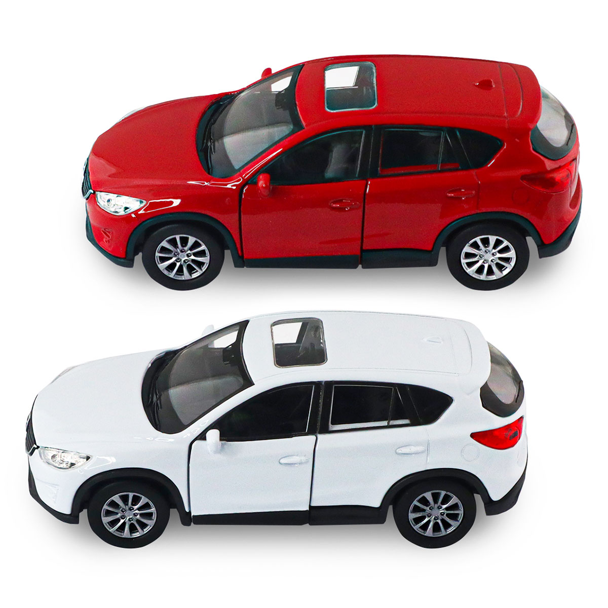 Автомодель – Mazda CX-5 (червоний, білий) — фото 8