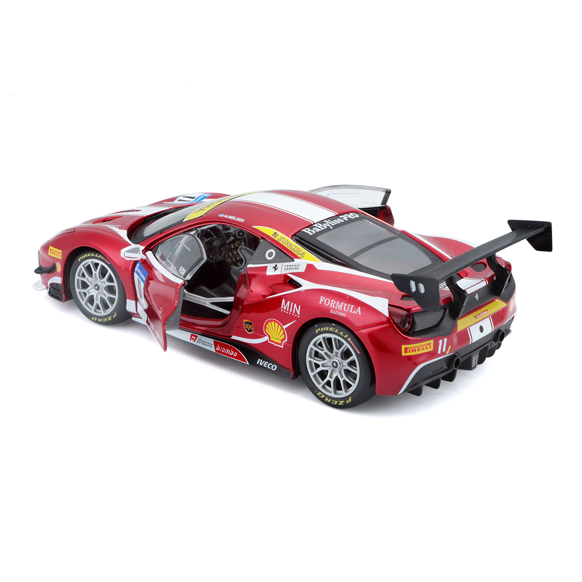 Автомодель - Ferrari 488 Challenge (1:24) — фото 11
