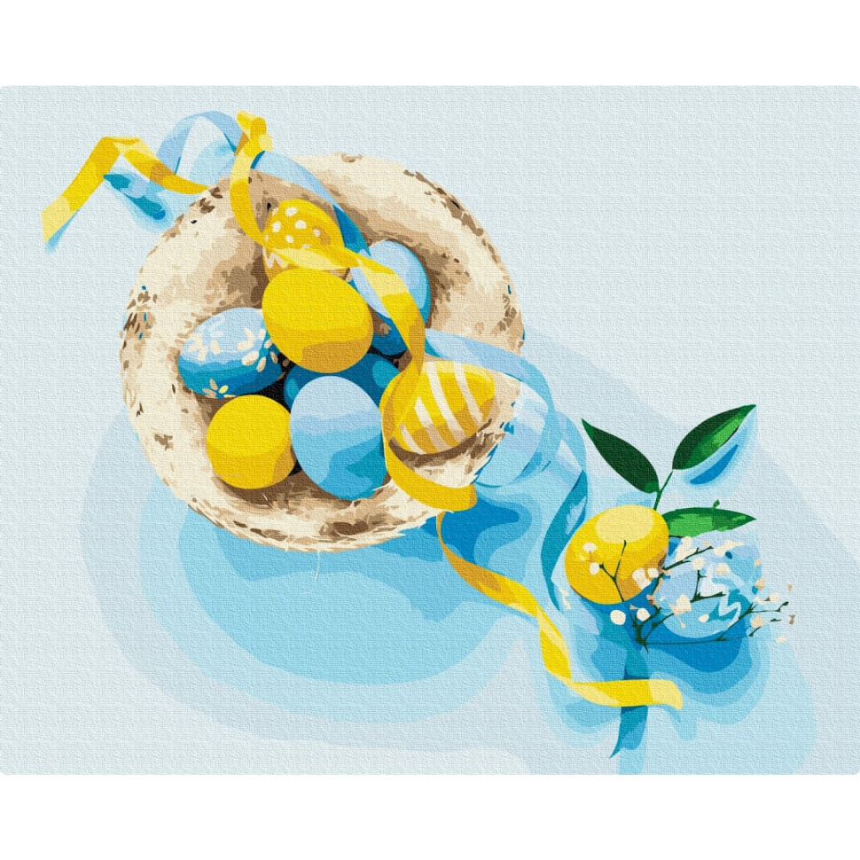 Картина по номерам "Украинская Пасха" BS53104, 40х50см