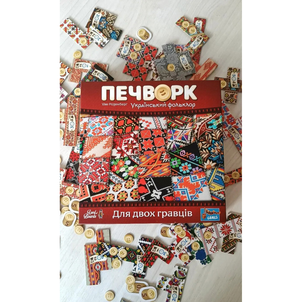 Настільна гра "Печворк. Український фольклор" LOB2412UA — фото 13