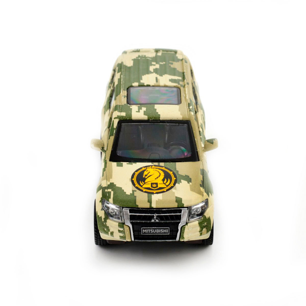 Автомодель серії "Шеврони Героїв" - Mitsubishi Pajero 4WD Turbo - "47 ОМБр" — фото 15