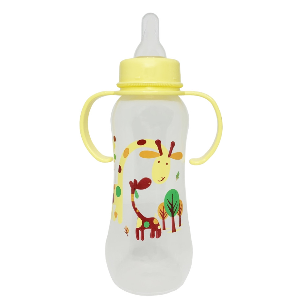 Пляшечка пластикова з ручками MGZ-0207(Yellow) 250 мл — фото 3