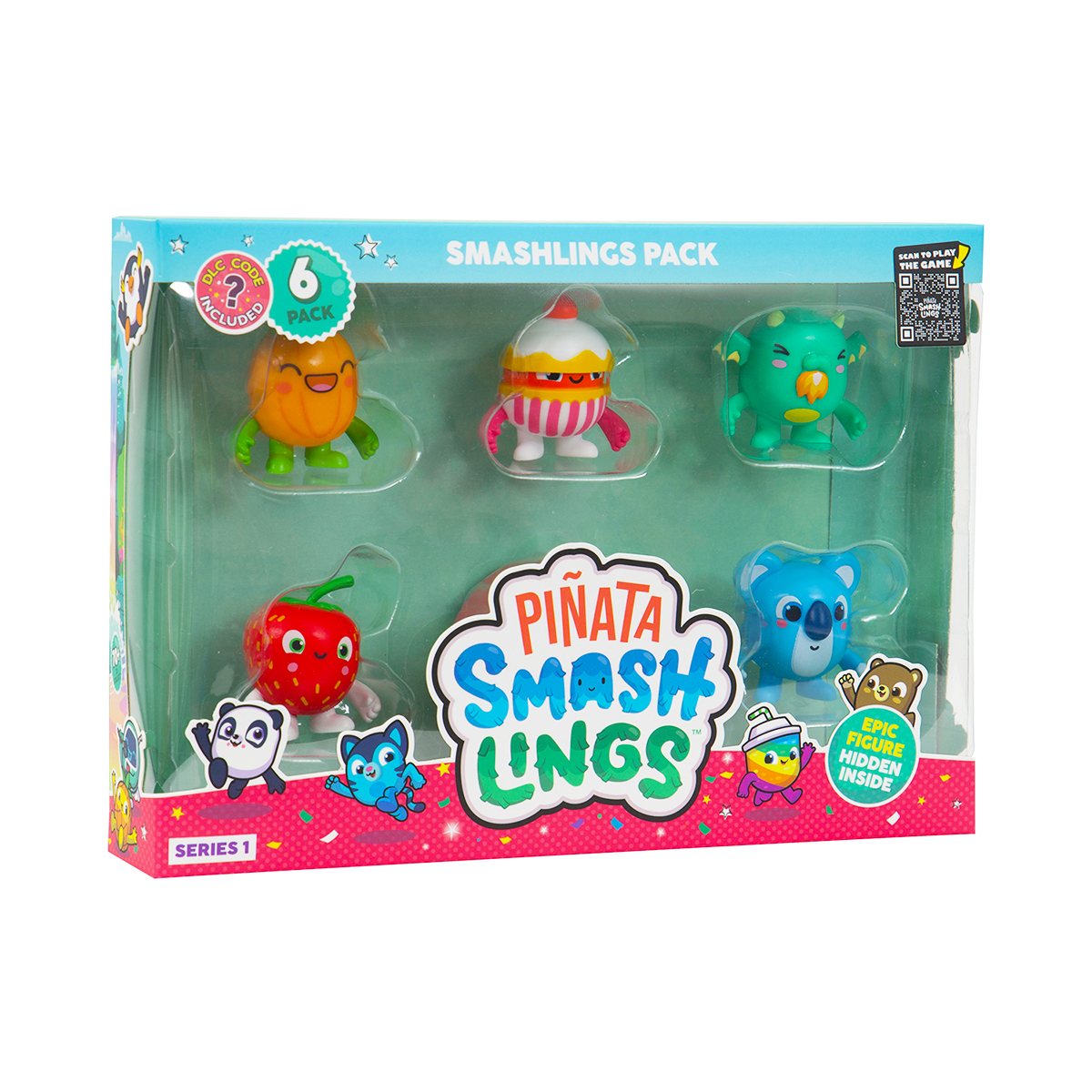 Набір фігурок Pinata Smashlings – Кумедні Герої (6 фігурок, в асорт.) — фото 3
