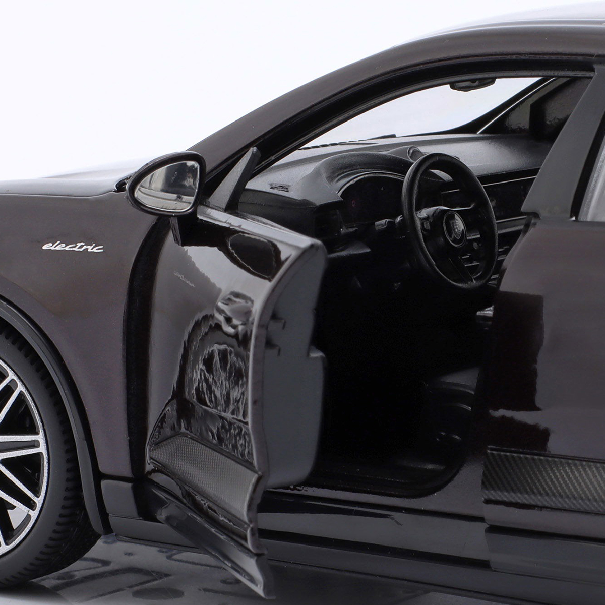 Автомодель - Porsche Macan 4 Electric (чорний, 1:24) — фото 4