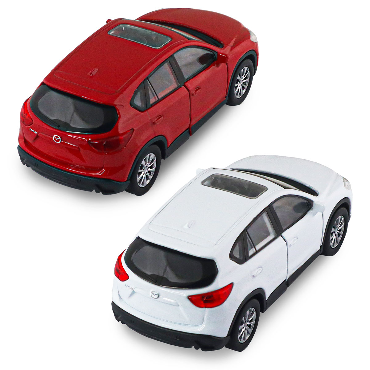 Автомодель – Mazda CX-5 (червоний, білий) — фото 11
