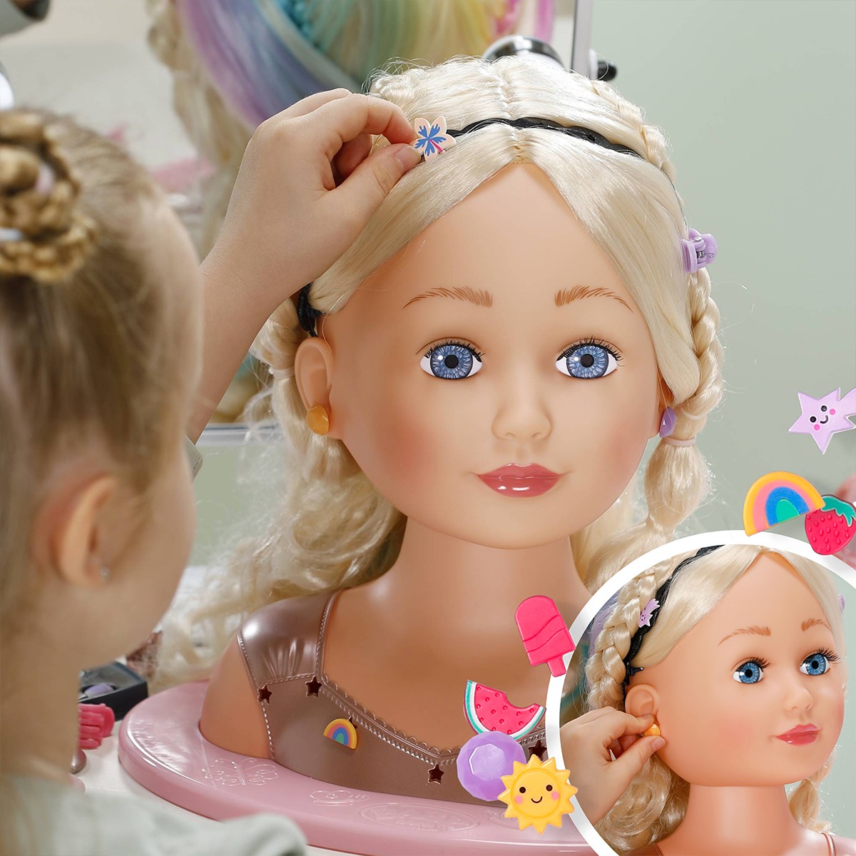 Лялька-манекен BABY born серії "Pinplay" – Яскрава Сестричка (з аксес.) — фото 6