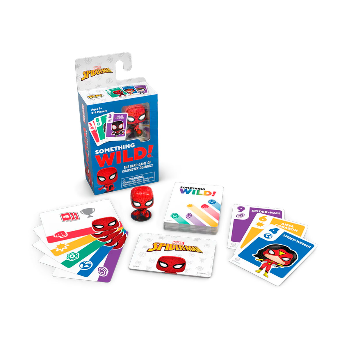 Настільна гра з картками Funko Something Wild! – Людина-Павук — фото 2