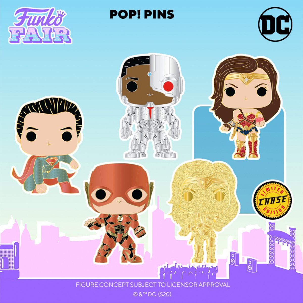 Пин Funko POP серии «DC Comics» – Чудо-Женщина (w/chase) — фото 5