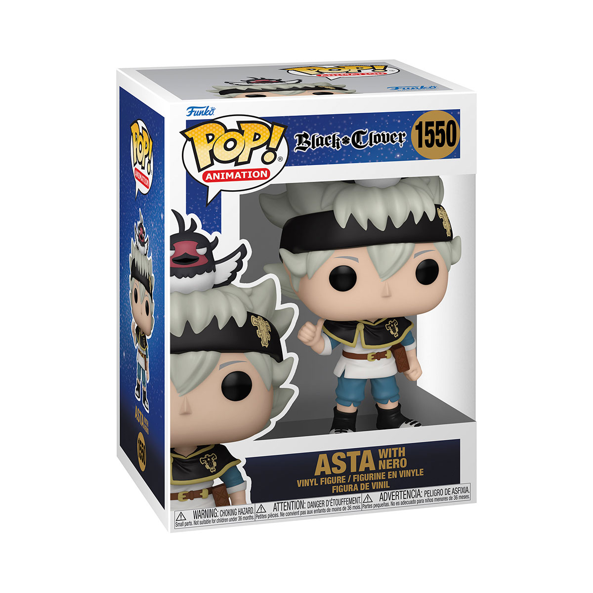 Ігрова фігурка Funko POP! серії "Чорна конюшина" - Аста Та Неро