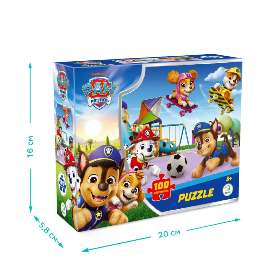 Дитячий пазл "Paw Patrol: Активний відпочинок" 200762, 100 елементів — фото 5